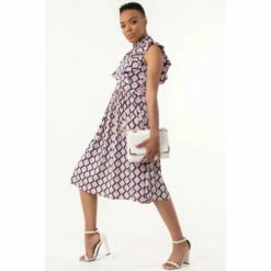 Jolie Moi Pink Maahi Frilly Midi Dress 6 Jolie Moi Pink Maahi Frilly Midi Dress -Jolie Moi Shop unnamed file 498