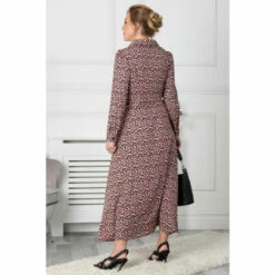 Jolie Moi Pink Lucia Print Shirt Maxi Dress 3 Jolie Moi Pink Lucia Print Shirt Maxi Dress -Jolie Moi Shop unnamed file 537
