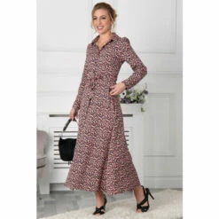 Jolie Moi Pink Lucia Print Shirt Maxi Dress 6 Jolie Moi Pink Lucia Print Shirt Maxi Dress -Jolie Moi Shop unnamed file 540