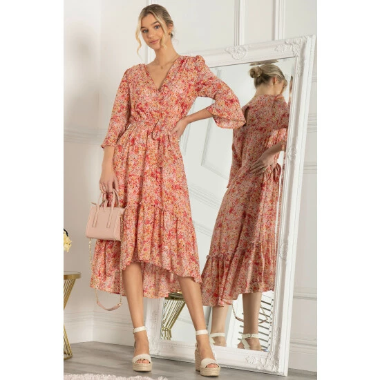 unnamed-file-549.jpg Jolie Moi Pink Geelan Tiered Hem Midi Dress -Jolie Moi Shop unnamed file 549