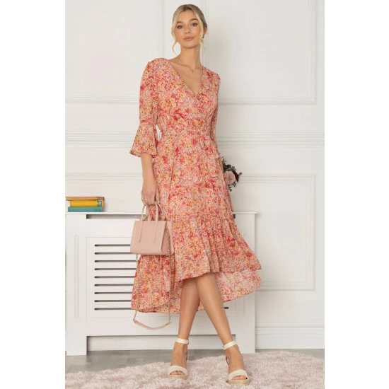 unnamed-file-551.jpg Jolie Moi Pink Geelan Tiered Hem Midi Dress -Jolie Moi Shop unnamed file 551