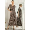 Jolie Moi Beatrice Brown Jersey Maxi Dress -Jolie Moi Shop unnamed file 56