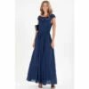 Jolie Moi Blue Basia Bridesmaid Lace Bodice Maxi Dress -Jolie Moi Shop unnamed file 588