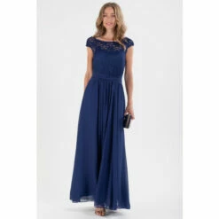 Jolie Moi Blue Basia Bridesmaid Lace Bodice Maxi Dress -Jolie Moi Shop unnamed file 591