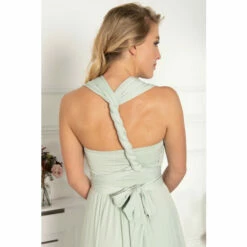 Jolie Moi Green Bridesmaid Multiway Maxi Dress -Jolie Moi Shop unnamed file 600