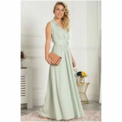 Jolie Moi Green Bridesmaid Multiway Maxi Dress -Jolie Moi Shop unnamed file 601