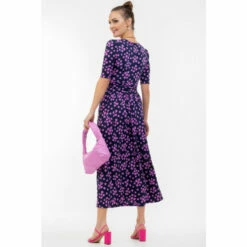 Jolie Moi Blue Print Jersey Maxi Dress -Jolie Moi Shop unnamed file 707