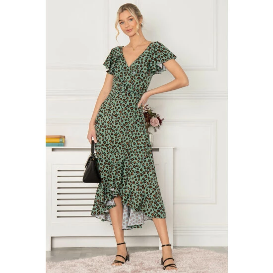 unnamed-file-776.jpg Jolie Moi Green Luciana Frilly Dipped Hem Dress -Jolie Moi Shop unnamed file 776
