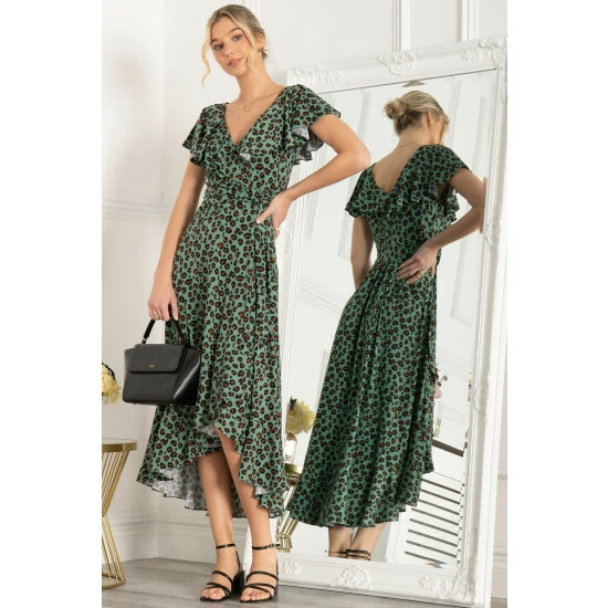 unnamed-file-778.jpg Jolie Moi Green Luciana Frilly Dipped Hem Dress -Jolie Moi Shop unnamed file 778