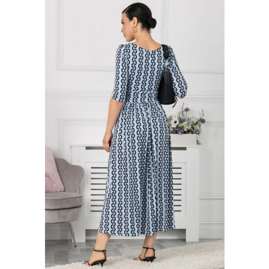 unnamed-file-847.jpg Jolie Moi Cierra Blue 3/4 Sleeve Maxi Dress -Jolie Moi Shop unnamed file 847