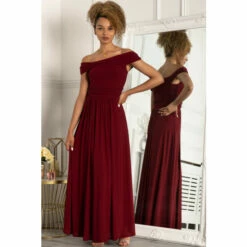 Jolie Moi Red Twist Mesh Maxi Dress 4 Jolie Moi Red Twist Mesh Maxi Dress -Jolie Moi Shop unnamed file 886