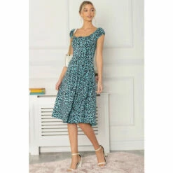 Jolie Moi Blue Lindsey Bow Front Midi Dress 4 Jolie Moi Blue Lindsey Bow Front Midi Dress -Jolie Moi Shop unnamed file 905