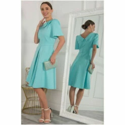 Jolie Moi Blue Valencia Button Collar Dress 8 Jolie Moi Blue Valencia Button Collar Dress -Jolie Moi Shop unnamed file 928