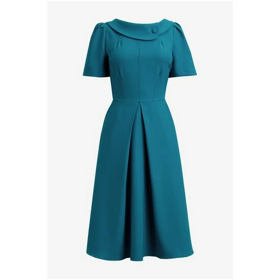 unnamed-file-975.jpg Jolie Moi Blue Debora Button Neck Dress -Jolie Moi Shop unnamed file 975