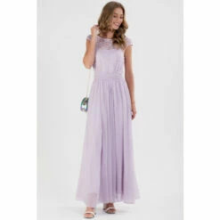 Jolie Moi Purple Basia Bridesmaid Lace Bodice Maxi Dress -Jolie Moi Shop unnamed file 993
